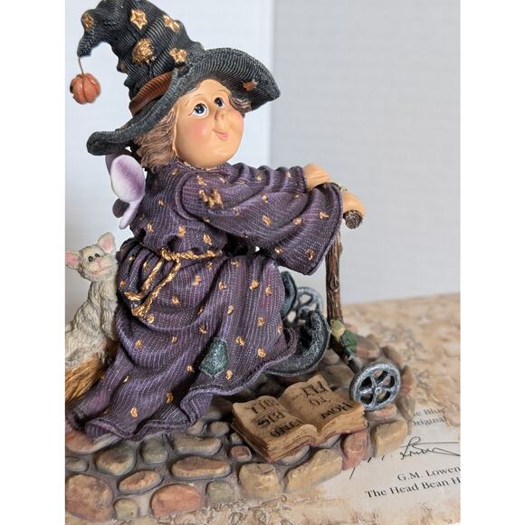 Boyds Bears Wee Folkstone Hilda Witch in Training w
Scaredy Cat & Ezra Figurine - Picture 4 of 12
